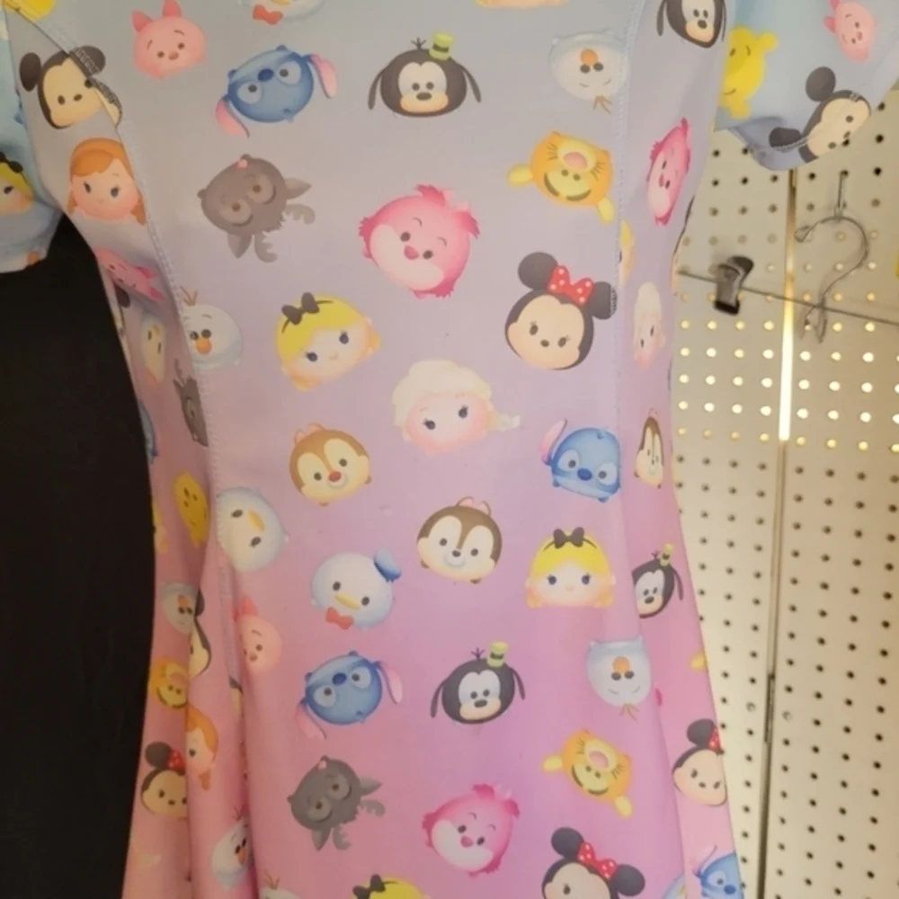 Disney Tsum Tsum girls size XL 14-16 dress Mickey‎ Mouse Donald Duck